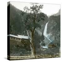 Near Zermatt (Switzerland), the Staubibach-Schaechenthal, Circa 1865-Leon, Levy et Fils-Stretched Canvas