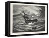 Nearing Home. 1876, Boat, Vessel, Maritime, Sea-null-Framed Stretched Canvas