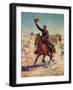 Nearing the Fort-Charles Shreyvogel-Framed Art Print