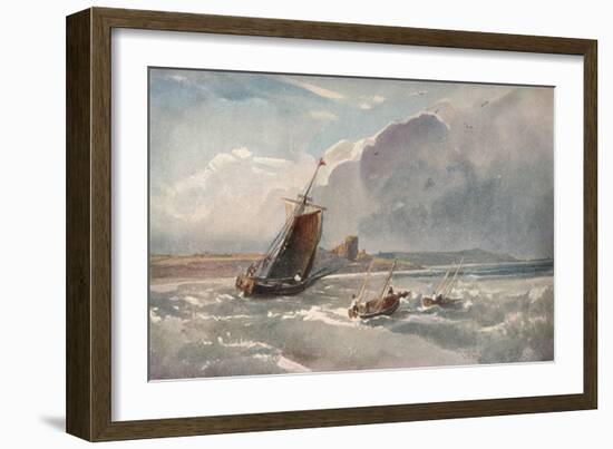 'Nearing The Harbour', c1820-Peter De Wint-Framed Giclee Print