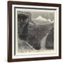 Nearing the Rockies, the Grand Prospect from the End of the Train-Sydney Prior Hall-Framed Giclee Print