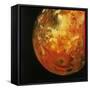 Nearly Full View of Io, One of the Moons of Jupiter, 1979-null-Framed Stretched Canvas