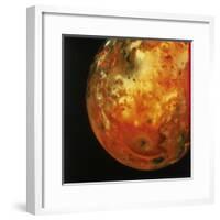 Nearly Full View of Io, One of the Moons of Jupiter, 1979-null-Framed Giclee Print