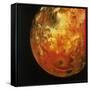 Nearly Full View of Io, One of the Moons of Jupiter, 1979-null-Framed Stretched Canvas