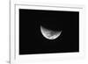 Nearside Half Moon Showing the Following Maria-Rob Francis-Framed Photographic Print