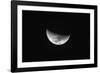 Nearside Half Moon Showing the Following Maria-Rob Francis-Framed Photographic Print