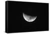 Nearside Half Moon Showing the Following Maria-Rob Francis-Framed Stretched Canvas