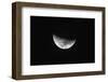 Nearside Half Moon Showing the Following Maria-Rob Francis-Framed Photographic Print