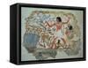 Nebamun Hunting in the Marshes with His Wife an Daughter, Part of a Wall Painting-null-Framed Stretched Canvas
