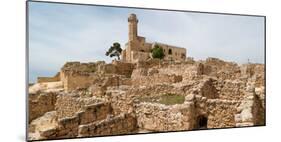 Nebi Samuel (Tomb of Samuel), Crusader Fortress, West Bank, Jerusalem, Israel-null-Mounted Photographic Print