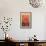 Nebraska - Country - Woodblock-Lantern Press-Framed Stretched Canvas displayed on a wall