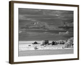 Nebraska Farm-J.D. Mcfarlan-Framed Photographic Print