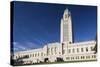 Nebraska State Capitol Exterior, Lincoln, Nebraska, USA-Walter Bibikow-Stretched Canvas