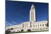 Nebraska State Capitol Exterior, Lincoln, Nebraska, USA-Walter Bibikow-Mounted Photographic Print