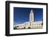 Nebraska State Capitol Exterior, Lincoln, Nebraska, USA-Walter Bibikow-Framed Photographic Print