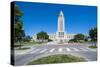 Nebraska State Capitol, Lincoln, Nebraska, United States of America, North America-Michael Runkel-Stretched Canvas