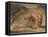 Nebuchadnezzar, 1795-William Blake-Framed Stretched Canvas