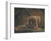 Nebuchadnezzar-William Blake-Framed Giclee Print