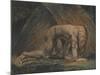 Nebuchadnezzar-William Blake-Mounted Giclee Print