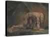 Nebuchadnezzar-William Blake-Stretched Canvas