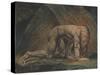 Nebuchadnezzar-William Blake-Stretched Canvas