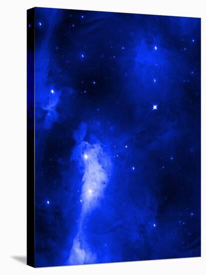 Nebula-justdd-Stretched Canvas
