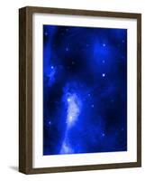 Nebula-justdd-Framed Art Print