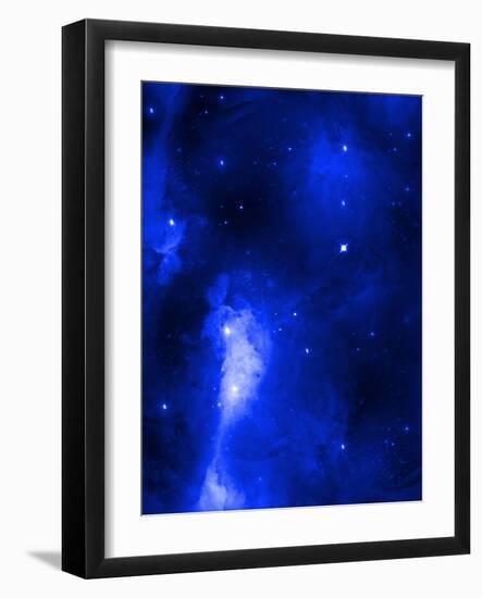 Nebula-justdd-Framed Art Print