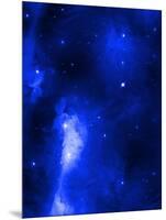 Nebula-justdd-Mounted Art Print