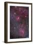 Nebulosity around the Open Cluster Messier 52, Including the Bubble Nebula-null-Framed Photographic Print