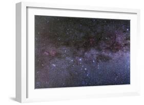 Nebulosity in Cassiopeia Showing NGC 7822 and IC 1805-null-Framed Photographic Print