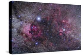 Nebulosity in Cygnus-null-Stretched Canvas