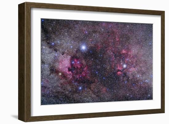 Nebulosity in Cygnus-null-Framed Photographic Print