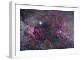 Nebulosity in Cygnus-null-Framed Photographic Print