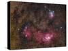 Nebulosity in Sagittarius-Stocktrek Images-Stretched Canvas