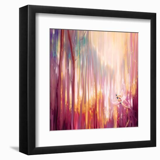 Nebulous Forest-Gill Bustamante-Framed Art Print