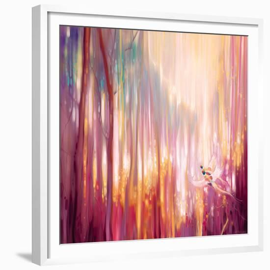 Nebulous Forest-Gill Bustamante-Framed Giclee Print