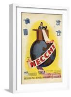 Necchi, Magazine Advertisement, Spain, 1942-null-Framed Giclee Print