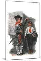 "Necessary Height", June 16,1917-Norman Rockwell-Mounted Giclee Print