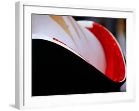 Neck Surrounded by Collar of Kimono Og Geisha in Gion, Kyoto, Japan-Frank Carter-Framed Photographic Print