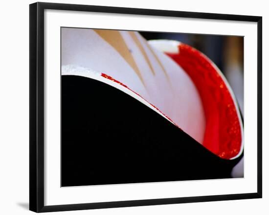 Neck Surrounded by Collar of Kimono Og Geisha in Gion, Kyoto, Japan-Frank Carter-Framed Photographic Print