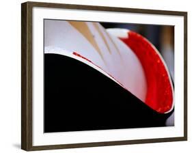 Neck Surrounded by Collar of Kimono Og Geisha in Gion, Kyoto, Japan-Frank Carter-Framed Photographic Print