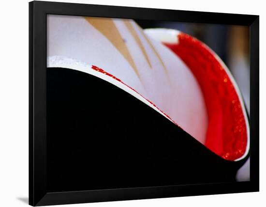 Neck Surrounded by Collar of Kimono Og Geisha in Gion, Kyoto, Japan-Frank Carter-Framed Photographic Print