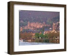 Neckar River, Heidelberg, Germany-David Herbig-Framed Photographic Print