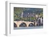 Neckar River with Karl Theodor Bridge-Markus-Framed Premium Photographic Print