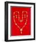 Necklace by Tiffany and Co. New York, 1870 (Diamonds and Enamelled Gilt)-null-Framed Giclee Print