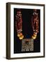 Necklace in Desert Amber, Coral, Shells and Silver Enamel, Morocco-null-Framed Giclee Print