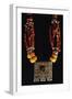 Necklace in Desert Amber, Coral, Shells and Silver Enamel, Morocco-null-Framed Giclee Print