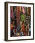 Necklaces on a Market Stall in the Cloth Hall on Main Market Square, Krakow, Poland-R H Productions-Framed Photographic Print