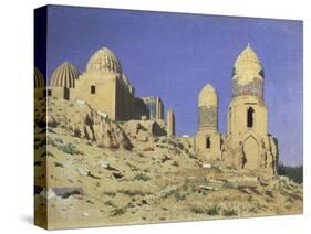 Necropolis Shah-I-Zinda (The Living Kin) in Samarkand, 1869-1870-Vasili Vasilyevich Vereshchagin-Stretched Canvas